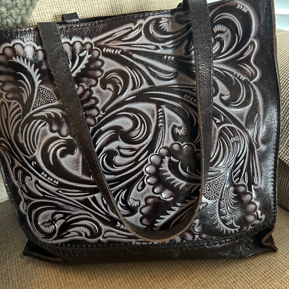 Black handbag